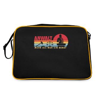 Anwalt mehr als ein Beruf Legal Counsel - Sac Retro - noir/or - Dos