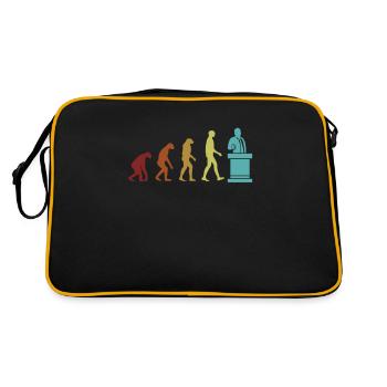 Avocat Évolution Conseiller juridique Procureur général - Sac Retro - noir/or - Dos
