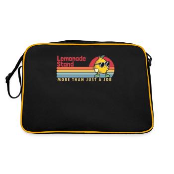 Lemonade Stand more than a Job Cardboard Lemonade - Retro Bag - black/gold - Back