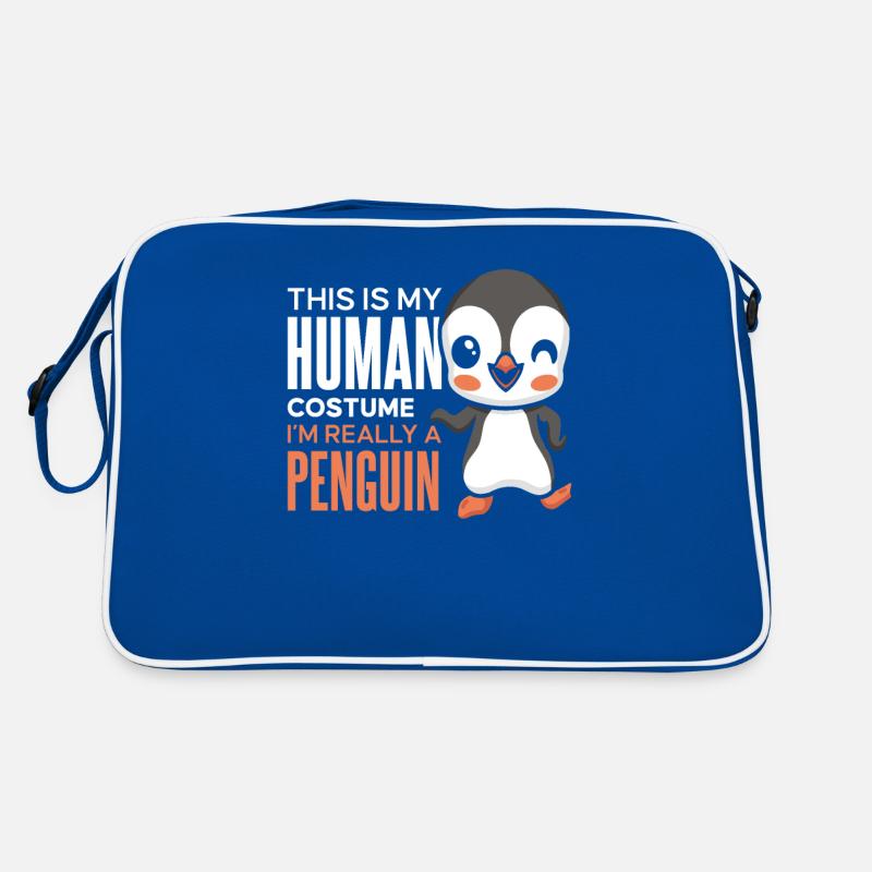 This Is My Human Costume Seabird King Penguin Retro Bag