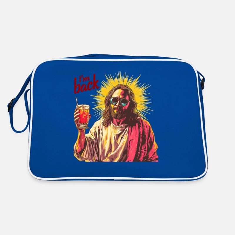 Jesus Christ Easter, I'm Back Party Retro Bag