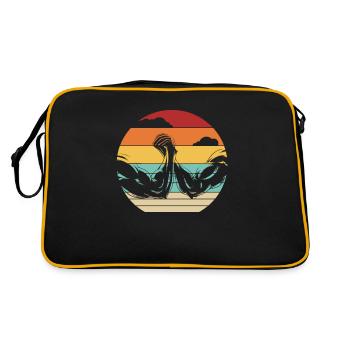 Retro Hand Wrestling Techniques Exercise Arm - Retro Bag - black/gold - Back