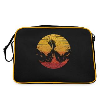 Retro Exercise Hand Wrestling Techniques Arm - Retro Bag - black/gold - Back