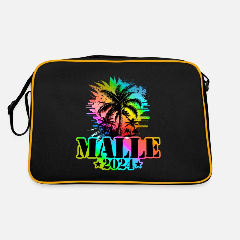 Malle 2024 Vacances Coloré Sac Retro