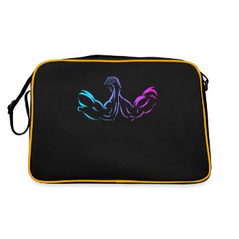 Techniques Exercise Hand Wrestling Trainer Arm - Retro Bag - black/gold - Back