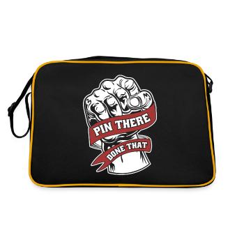 Pin There Done That Techniques Exercise Arm - Retro Bag - black/gold - Back