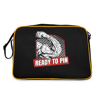 Ready To Pin Hand Wrestling Techniques Trainer - Retro Bag - black/gold - Back