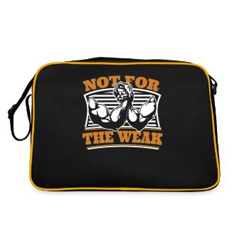 Not For The Weak Techniques Exercise Trainer Arm - Retro Bag - black/gold - Back
