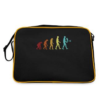 Evolution Automotive Vehicle Auto Spray Auto Painter - Retro Tasche - Schwarz/Gold - Hinten
