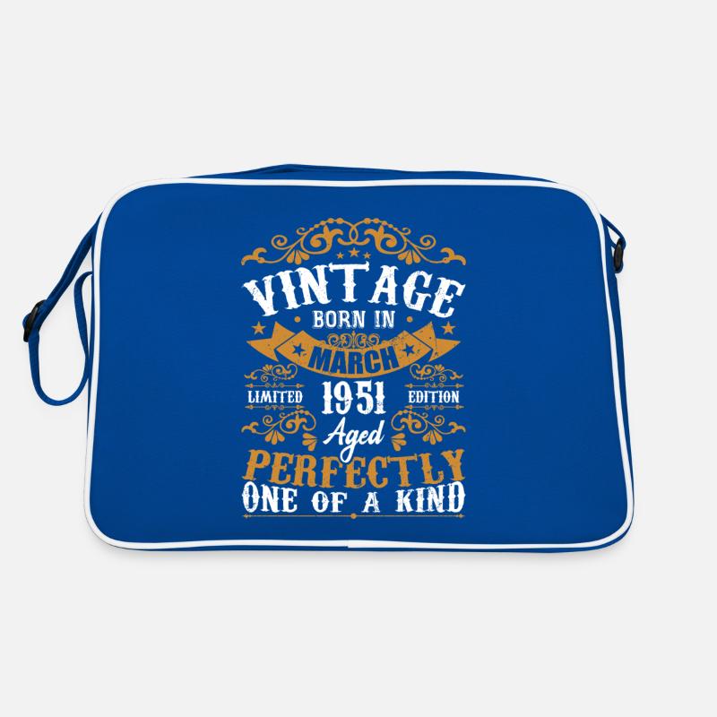 Les Légendes Sont Nées En Mars 1951 Sac Retro