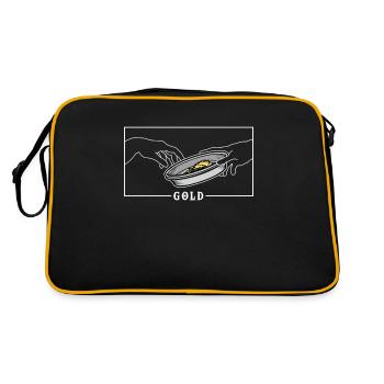 Michelangelo Creation of Adam Gold Prospecting - Retro Bag - black/gold - Back