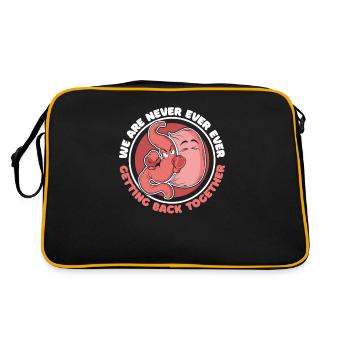 We Are Never Ever Getting Back Together Gastric - Retro Bag - black/gold - Back