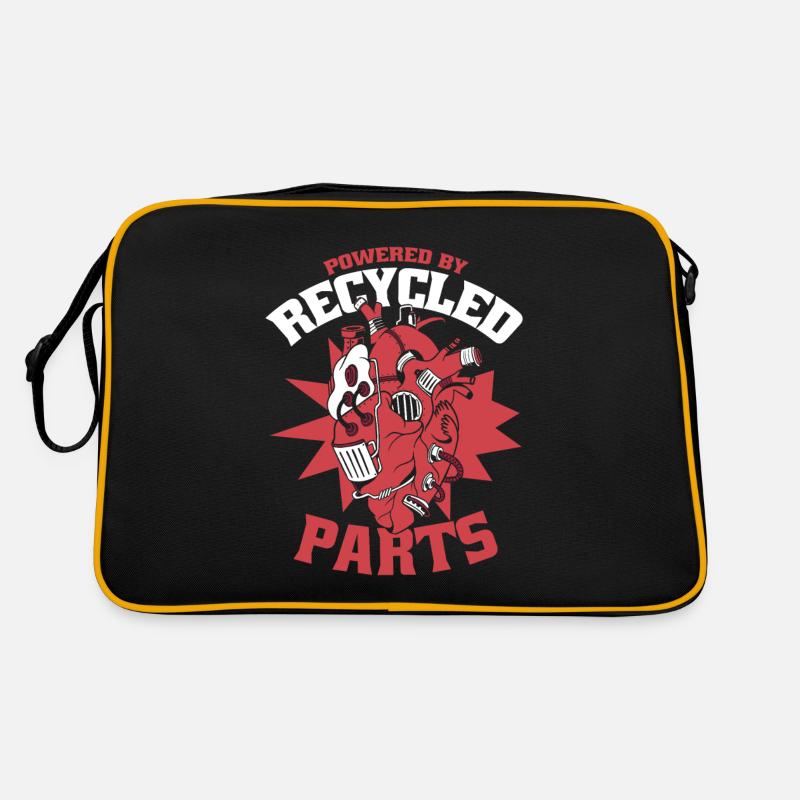 Propulsé par des pièces recyclées Transplant Open Heart Sac Retro