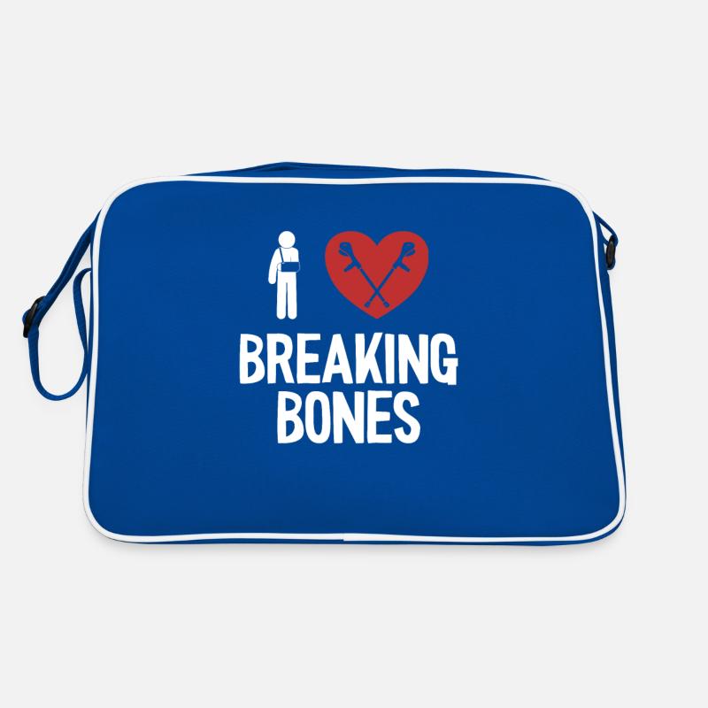 J’aime Breaking Bones Broken Arm Jambe Surgeon Bone Sac Retro