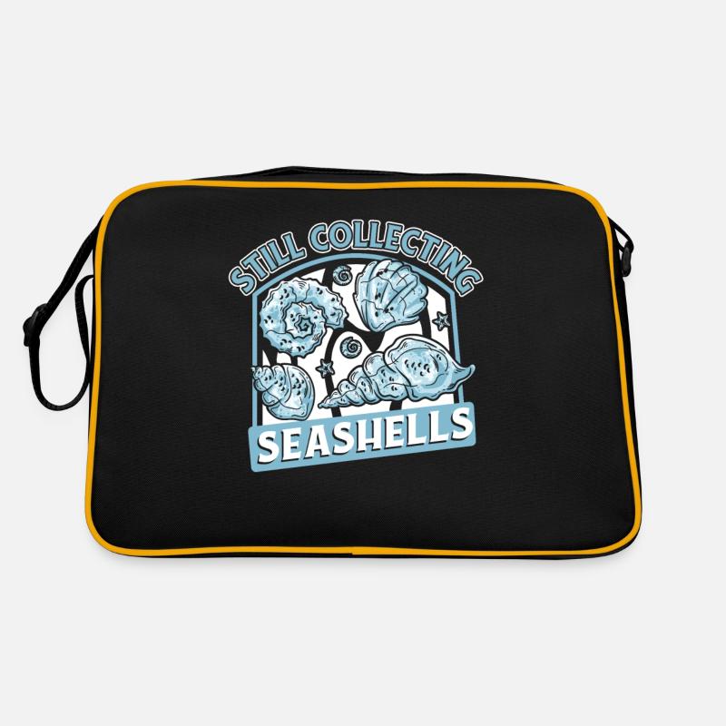 Still Collecting Seashells Shell Hunter Seashell Retro Bag