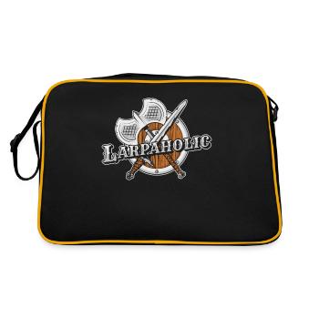 Larpaholic LARPing Armor Weapons Character LARP - Retro Bag - black/gold - Back