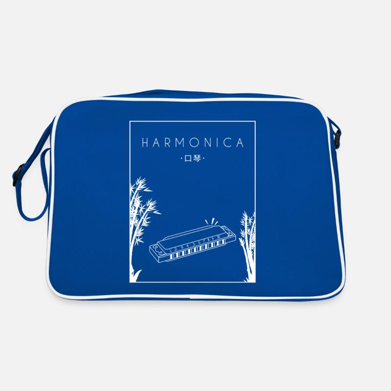 Harmonica chinois Hanzi bouche harpe harmoniste Sac Retro