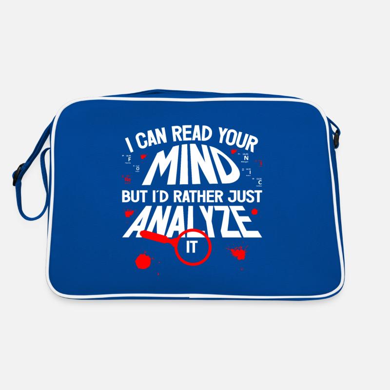 I Can Read Your Mind Professional Forensic Gift Retro Tasche