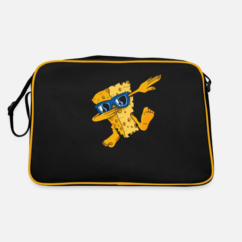 Dabbing Gouda Maker Queso Cheesemonger Lover Sac Retro