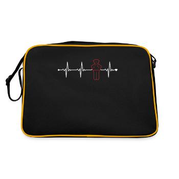 Correctional Officer Heartbeat Corrections Officer - Retro Bag - black/gold - Back