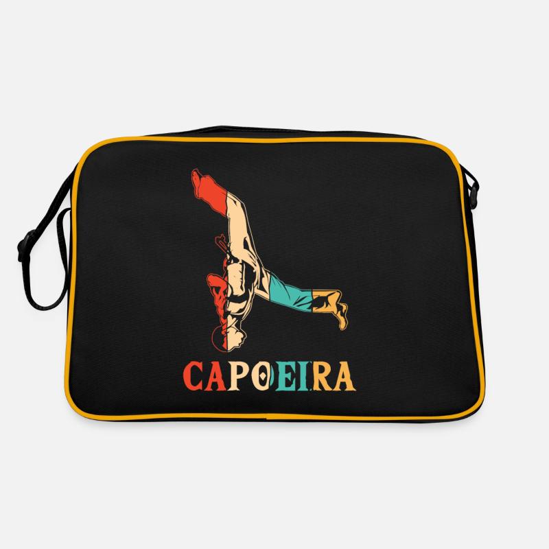 Rétro Ginga Capoeirista Professionnel de la Danse Sac Retro