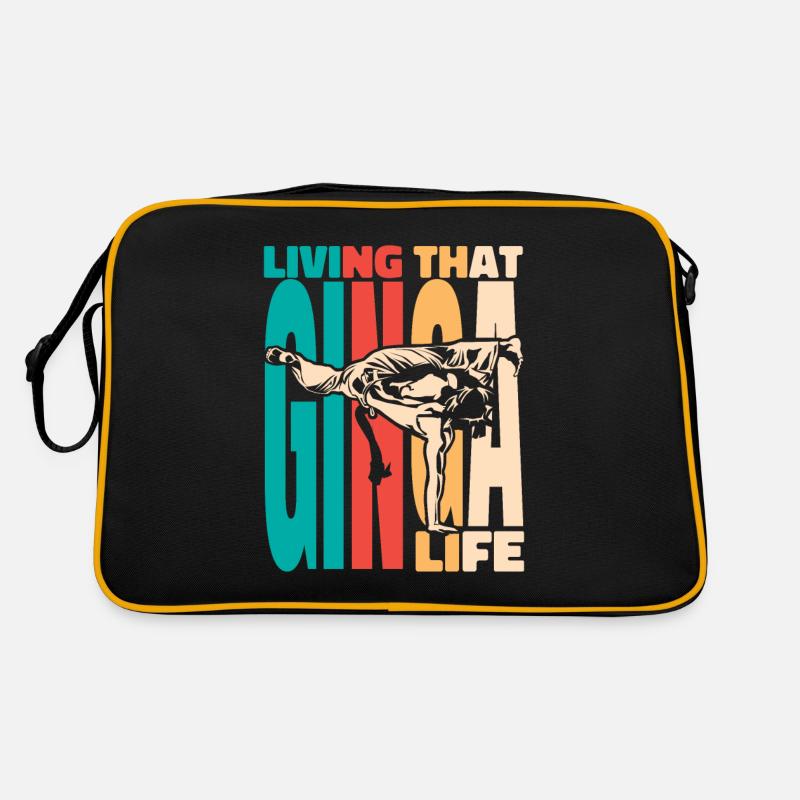 Vivre cette vie ginga Ginga Capoeirista Danse Sac Retro
