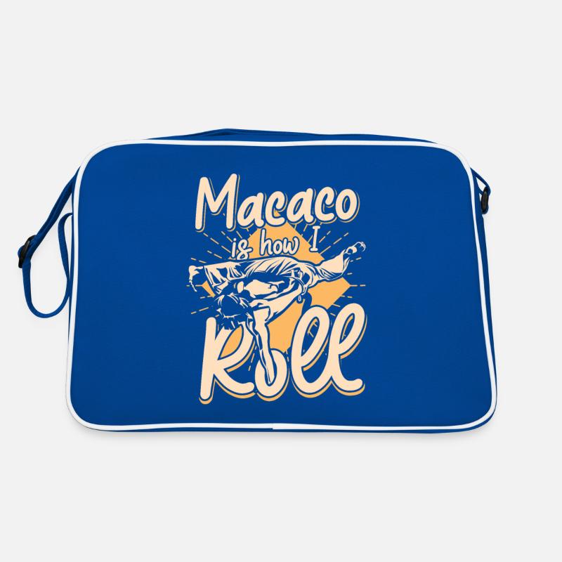 Macaco est la façon dont je roule Capoeirista Ginga Dance Sac Retro