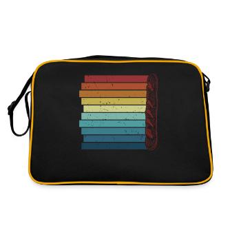 Retro Bread Maker Bread Dough Bread Queen Lover - Retro Bag - black/gold - Back