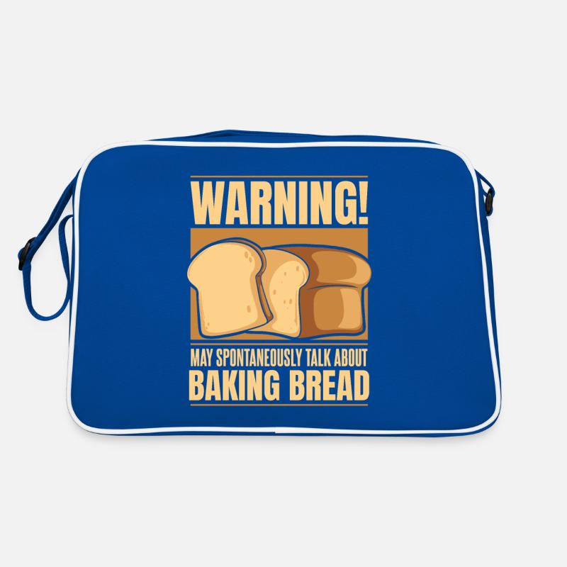 May Spontaneously Talk About Baking Bread Lover Retro Bag