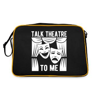Théâtre Talk Théâtre To Me Acteur Conception musicale - Sac Retro - noir/or - Dos