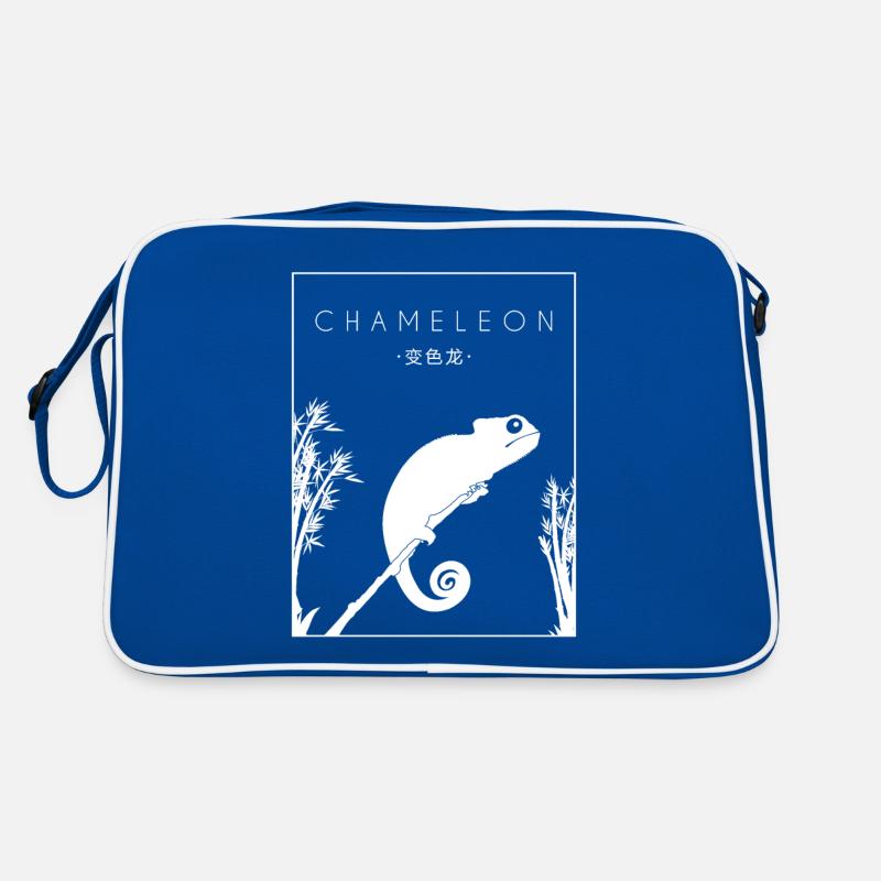 Chameleon Chinese Hanzi Veiled Panther Lover Retro Bag