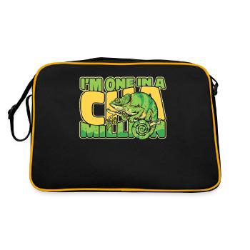 I'm One In A Chamillion Panther Veiled Lover - Retro Bag - black/gold - Back