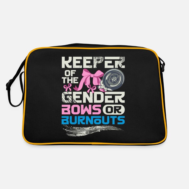 Hüter der Gender-Burnouts oder Verbeugungen Retro Tasche