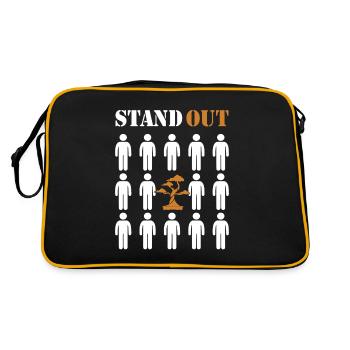 Stand Out Indoor Bonsai Bonsai Pots Penjing Bonsai - Retro Bag - black/gold - Back