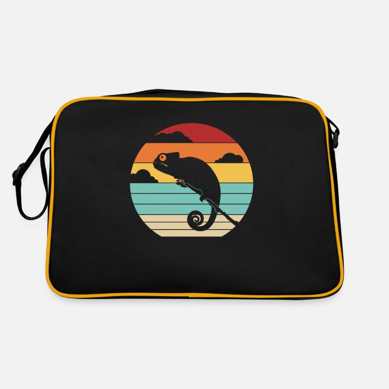 Retro Veiled Panther Chamaeleonidae Lover Retro Bag