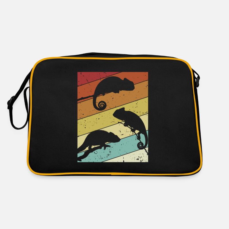 Retro Veiled Panther Chamaeleonidae Lover Retro Bag