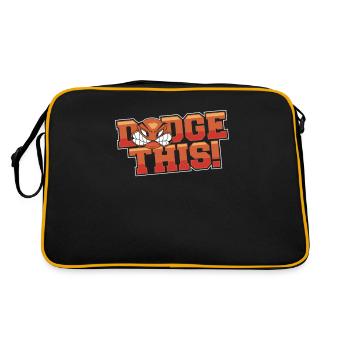Ce jeu Prisonball Team Player Dodgeball - Sac Retro - noir/or - Dos