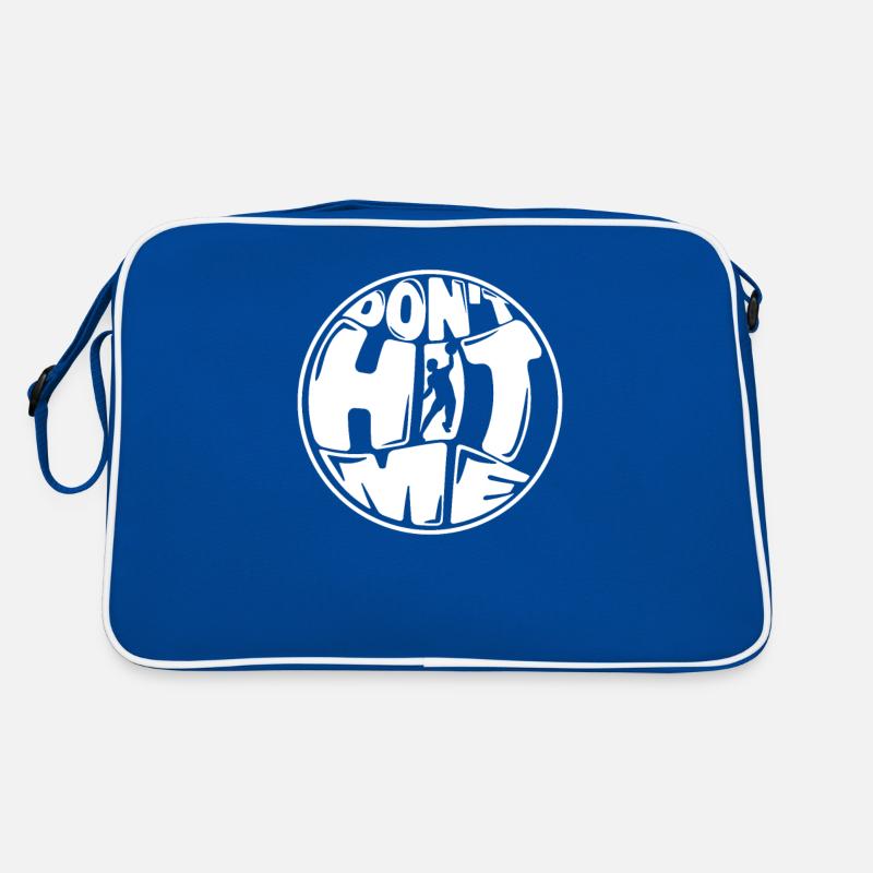 Don't Hit Me Team Game Prisonball Player Dodgeball Retro Bag