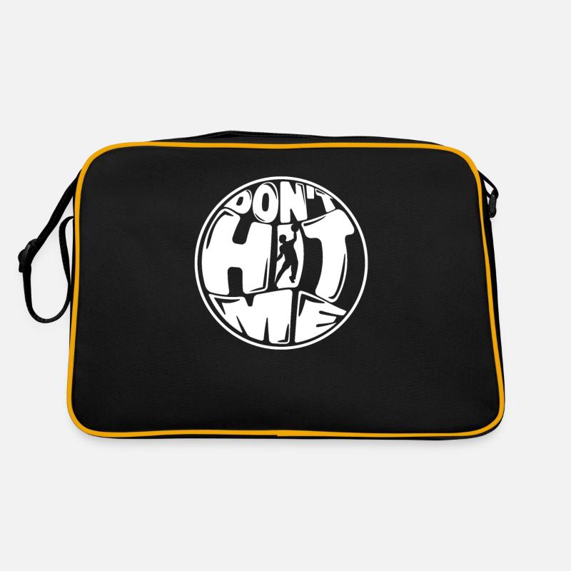 Don't Hit Me Team Game Prisonball Player Dodgeball Retro Bag