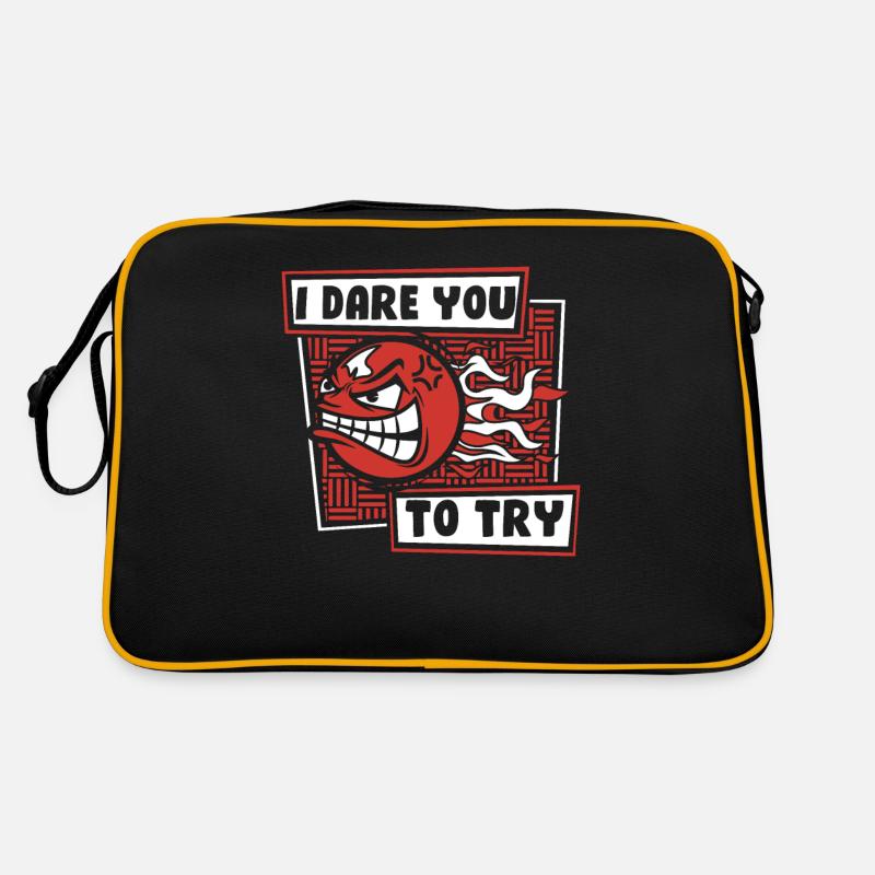 I Dare You To Try Game Prisonball Team Player Retro Bag