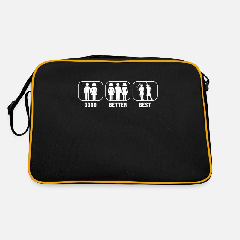 Gut Besser Bester Dudelsack Großes Hochland Blasrohr Retro Tasche