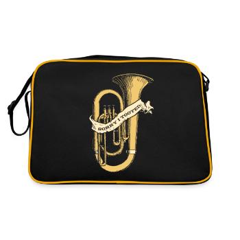 Désolé, j’ai Tooted Instrument Euphoniste Euphoniste - Sac Retro - noir/or - Dos