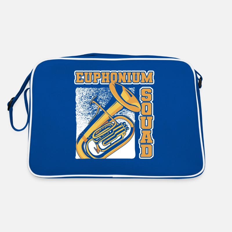 Euphonium Squad Euphoniumist Instrument Euphonist Retro Tasche