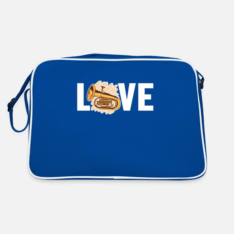 Euphonium Amour Euphoniumiste Instrument Euphoniste Sac Retro