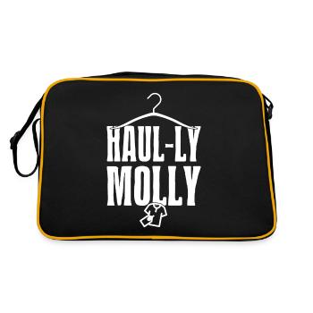 Friperie Haul-ly Molly Love Friperie - Sac Retro - noir/or - Dos