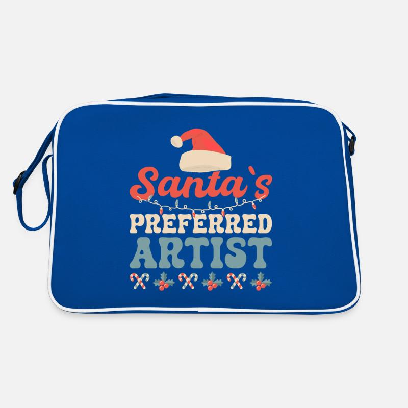 Santa´s Preferred Artist Gift Retro Tasche