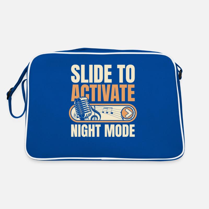Slide To Activate Night Mode Opera House Lover Retro Bag
