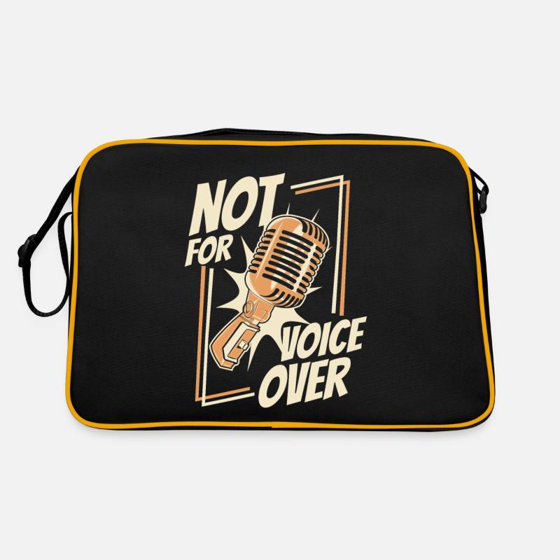 Pas pour la voix off Chanteur d’opéra Amant Sac Retro