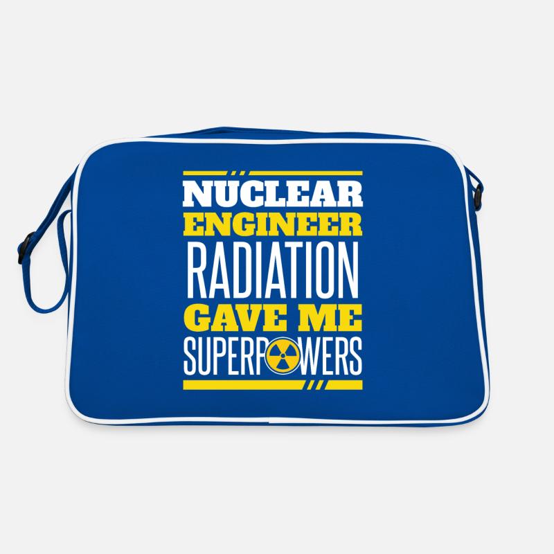 Radiation Gave Me Superpowers Uranium Nuclear Retro Bag