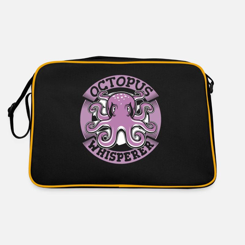 Octopus Whisperer Octopodes Octopoda Cephalopoda Retro Bag